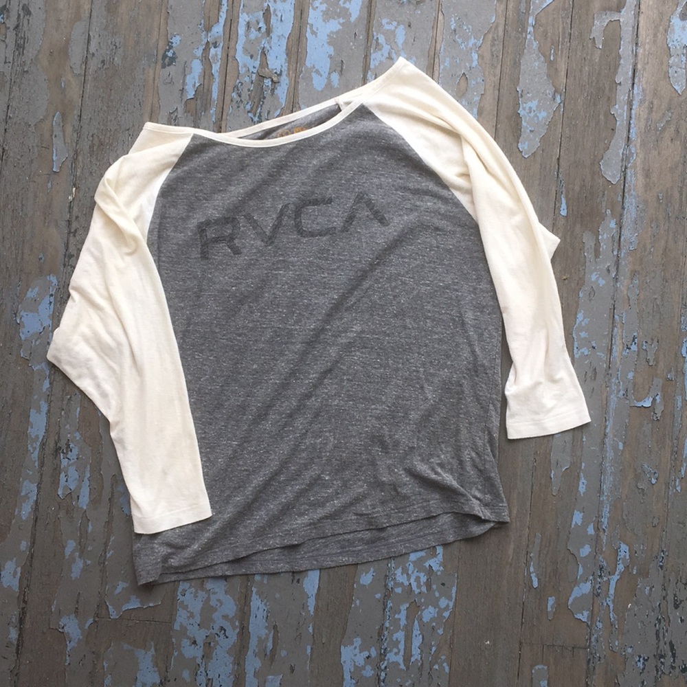 RVCA baseball t-shirt